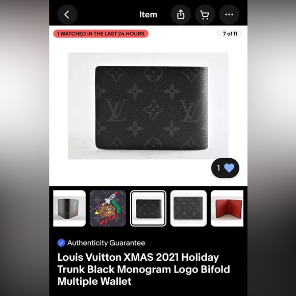 2021 Louis Vuitton Eclipse Wallet 2021 Holiday collection! - Picture 4 of 7